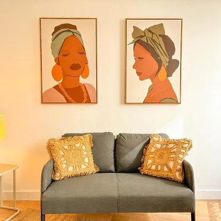 Principe Real - Charming With Terrace Apartman *